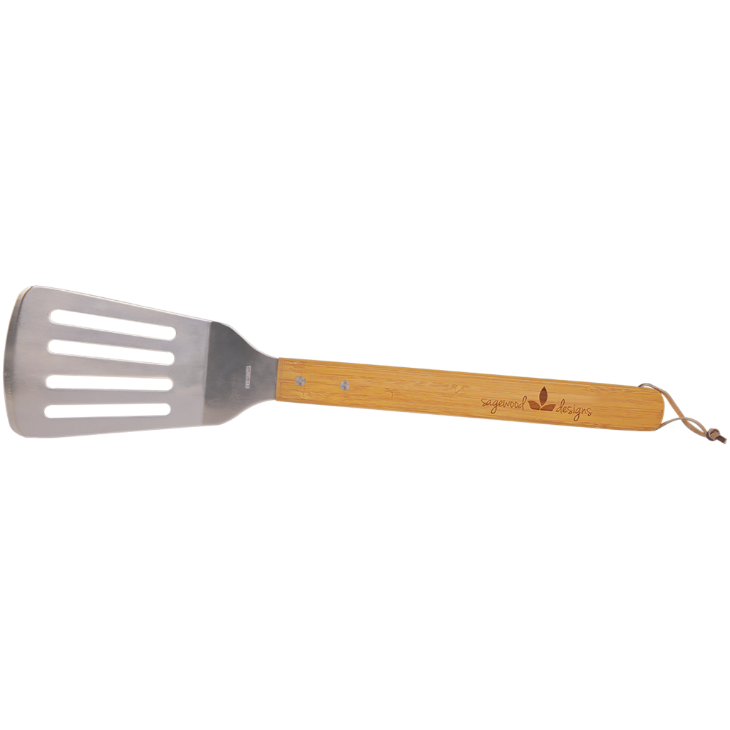 17 1/4" Bamboo Barbeque Spatula
