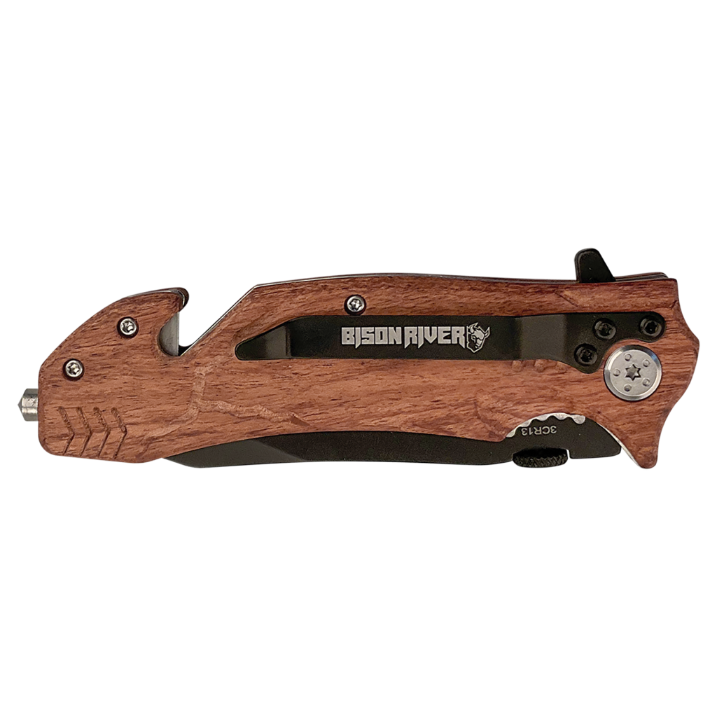 Bison River 4 1/2" Wood Rescue Knife