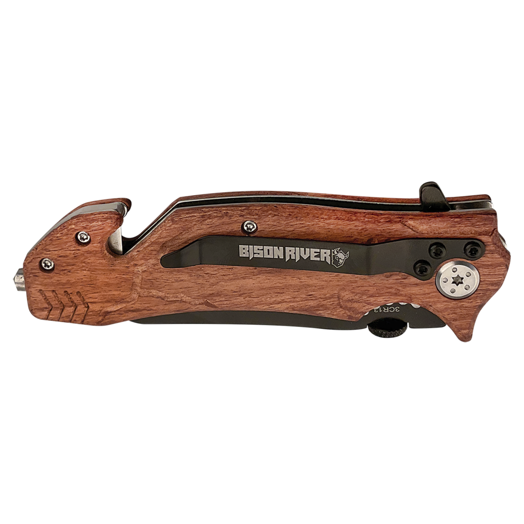Bison River 4 1/2" Wood Rescue Knife