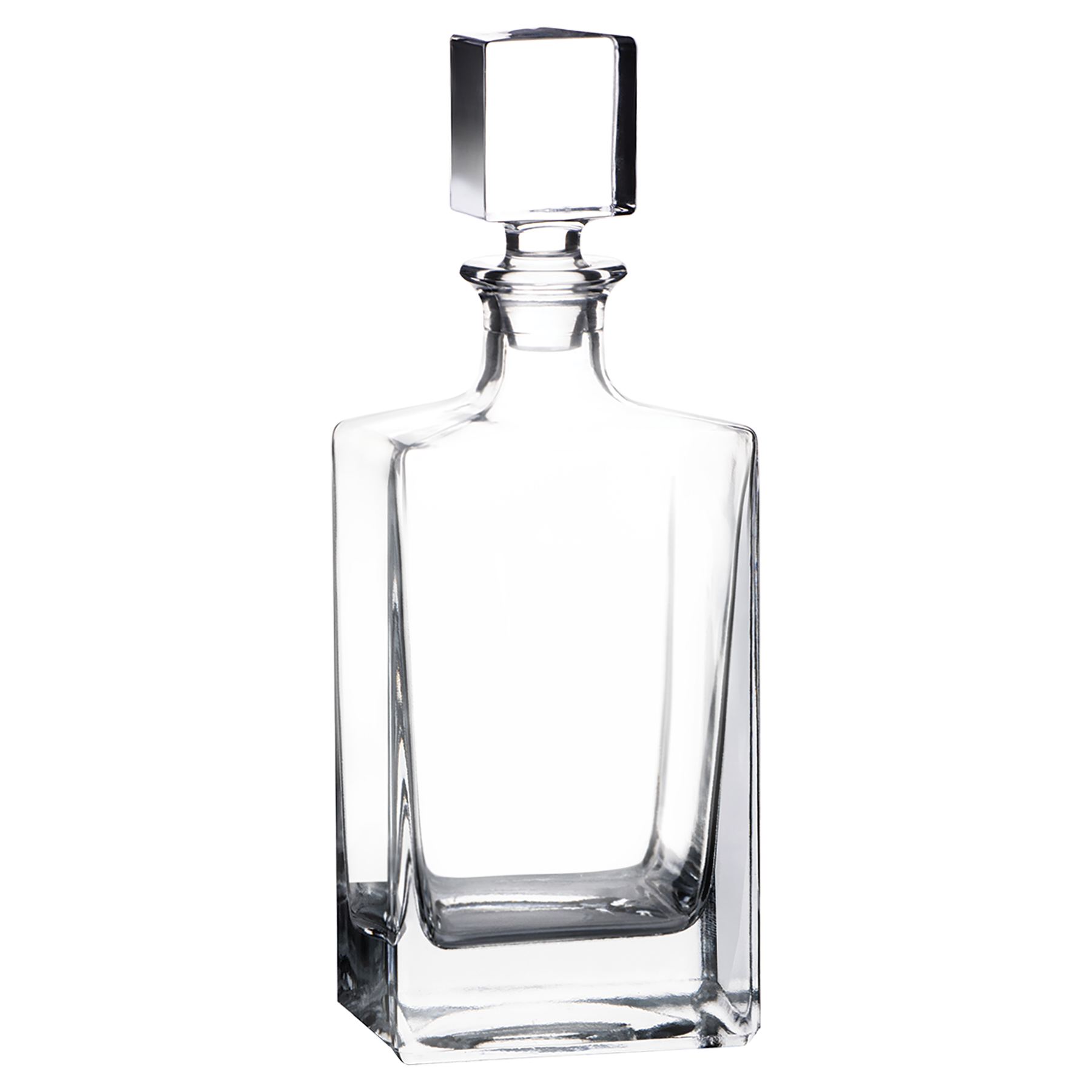 810ml Rectangle Glass Decanter with Printed Gift Box