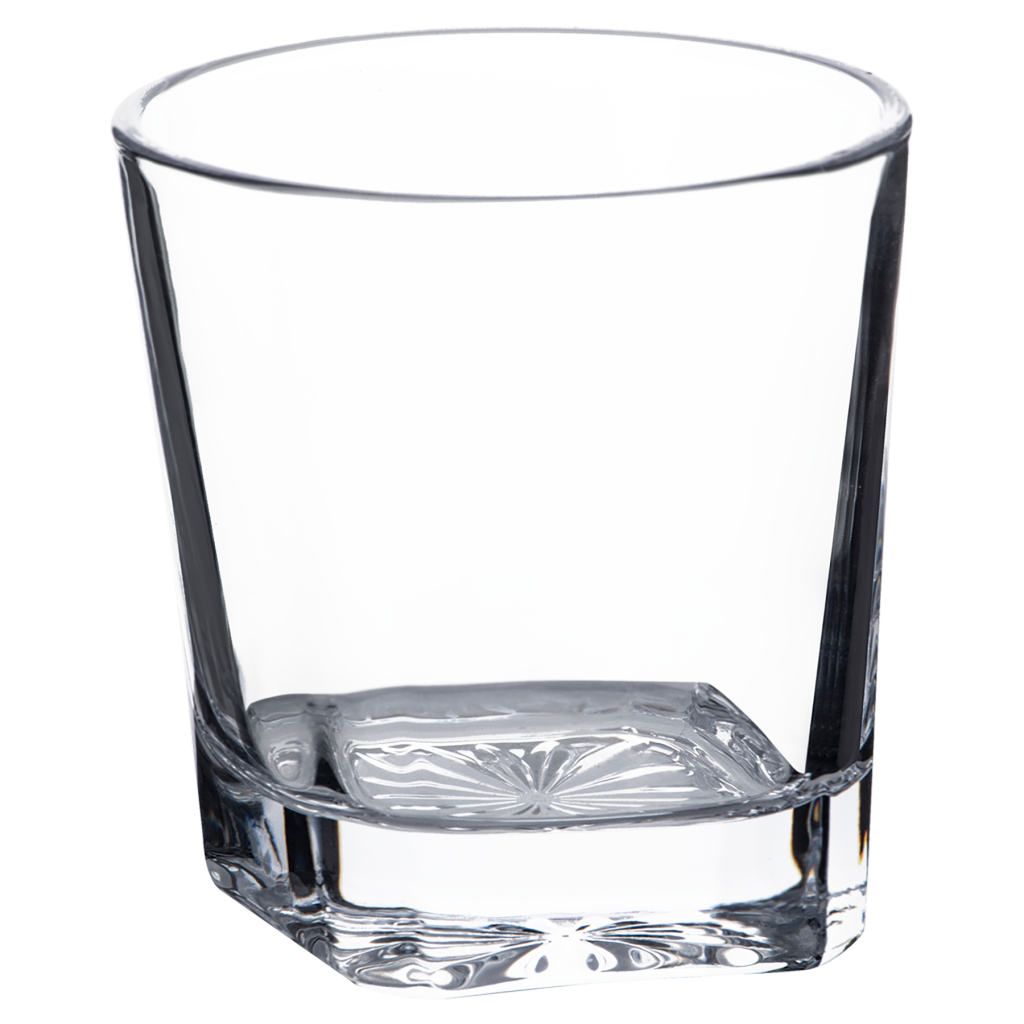 11 oz. Square Rocks Glasses in Printed Gift Box