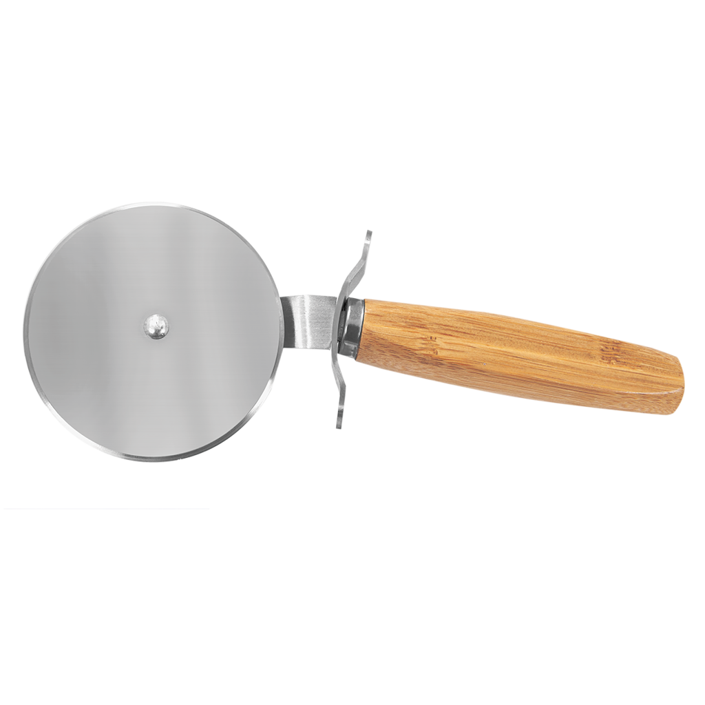 9 1/4" Bamboo Pizza Cutter