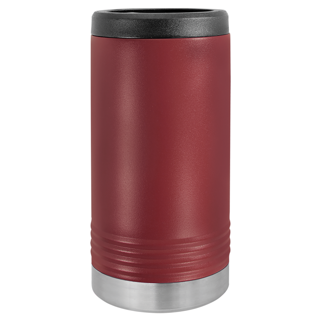 Polar Camel Maroon Slim Beverage Holder