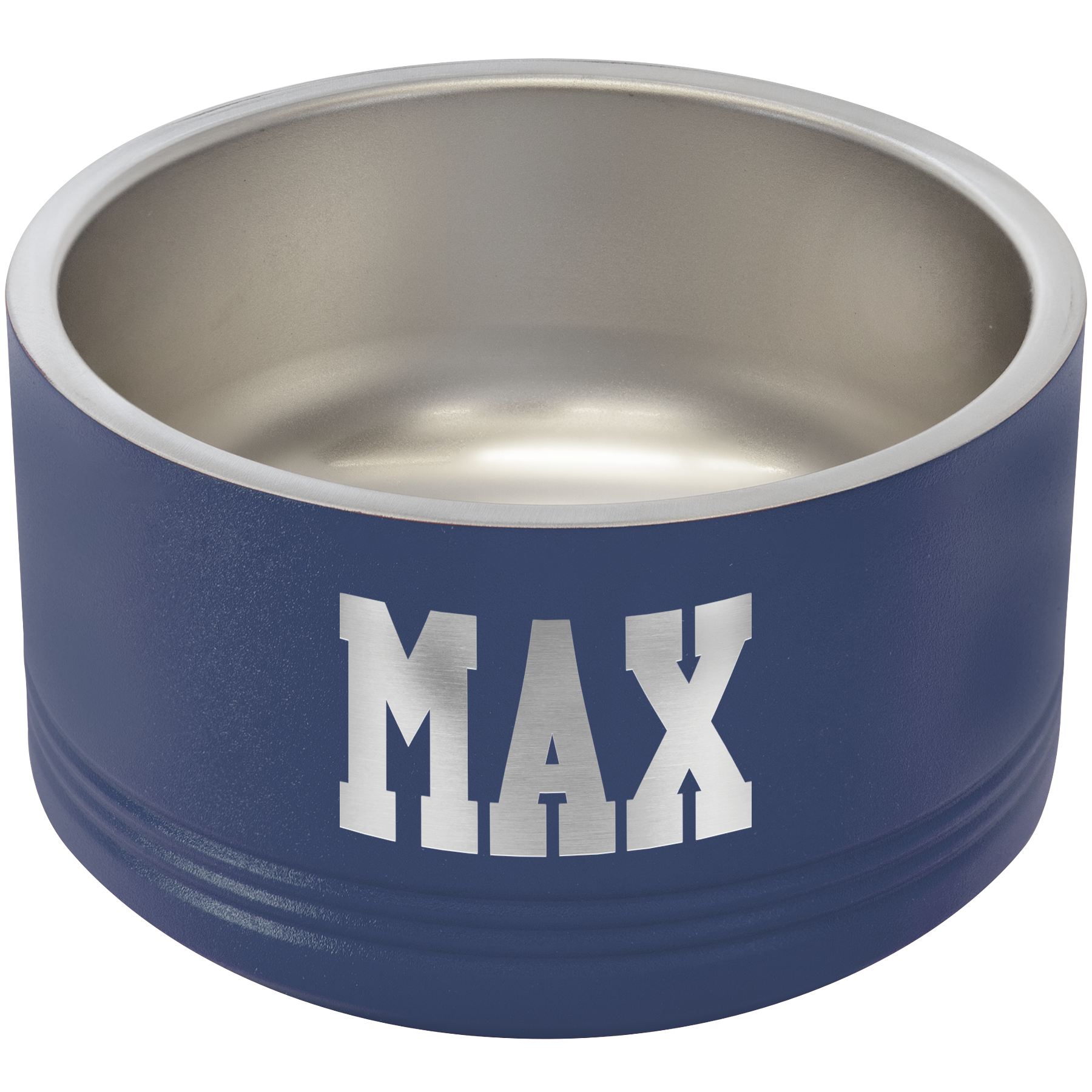 Polar Camel 18 oz. Small Navy Blue Pet Bowl