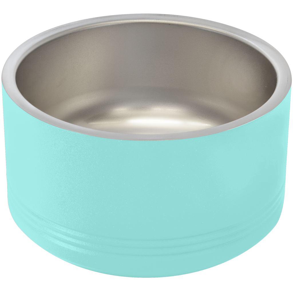 Polar Camel 18 oz. Small Teal Pet Bowl
