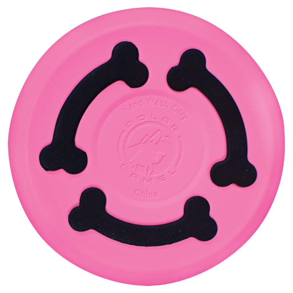 Polar Camel 18 oz. Small Pink Pet Bowl