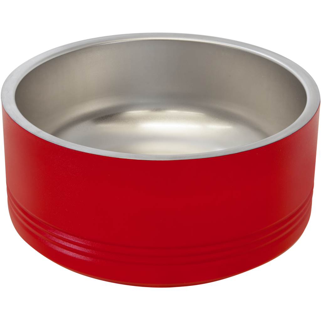 Polar Camel 32 oz. Medium Red Pet Bowl