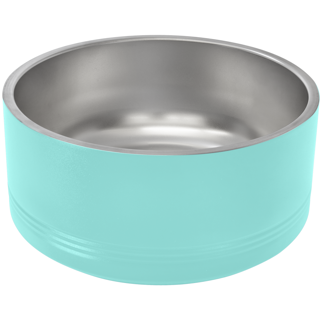 Polar Camel 64 oz. Large Teal Pet Bowl