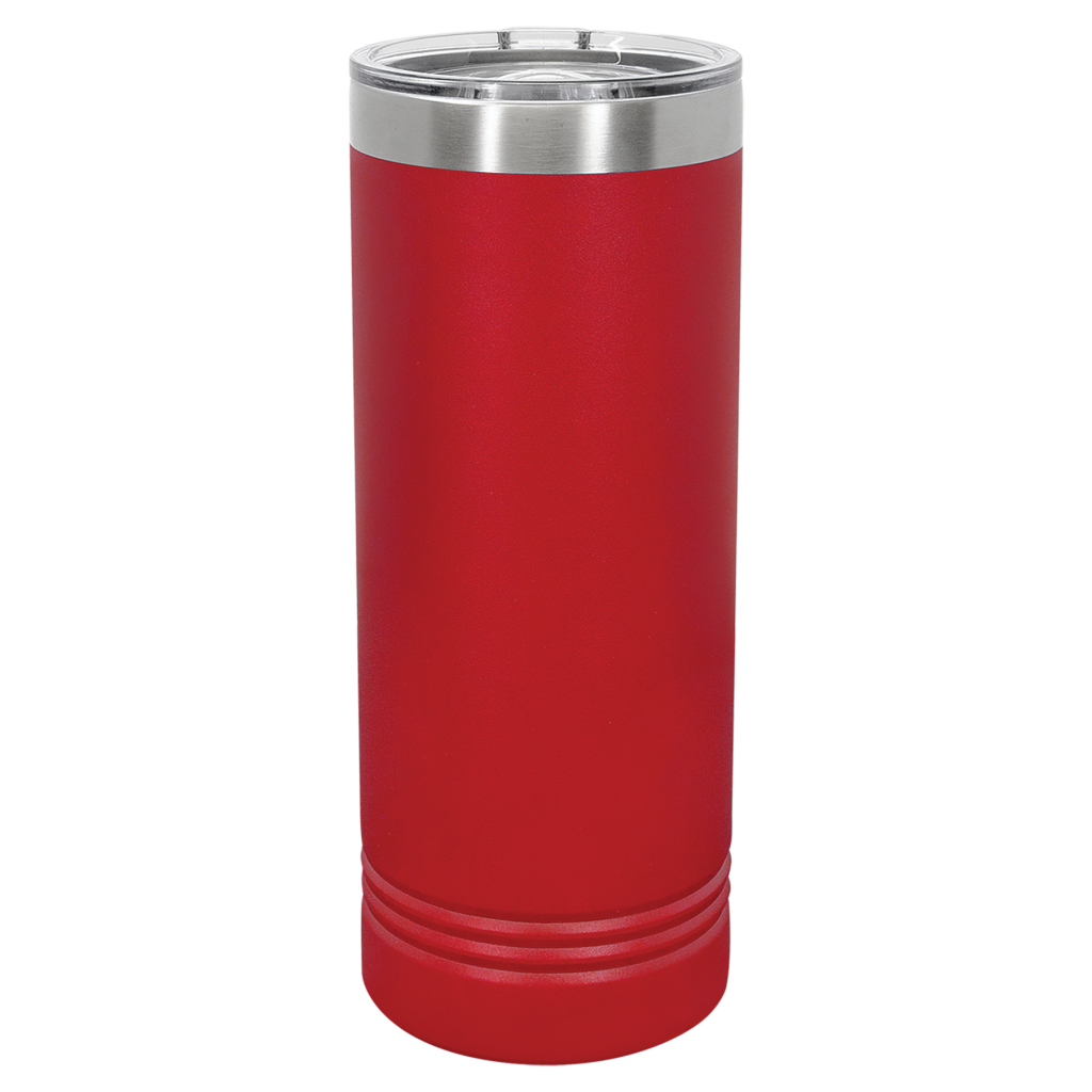 Polar Camel 22 oz. Red Skinny Tumbler with Slider Lid