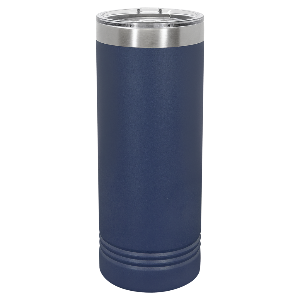 Polar Camel 22 oz. Navy Blue Skinny Tumbler with Slider Lid