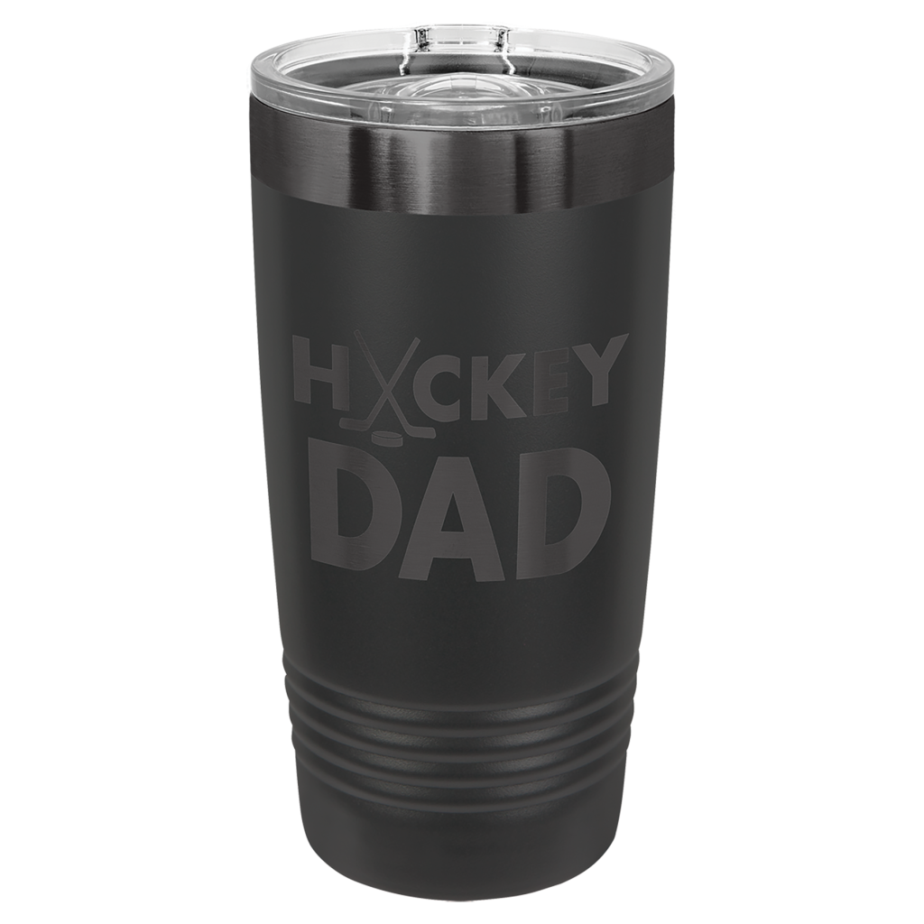 Polar Camel 20 oz. Black/Ghost Black ION-Plated Ringneck Tumbler with Slider Lid