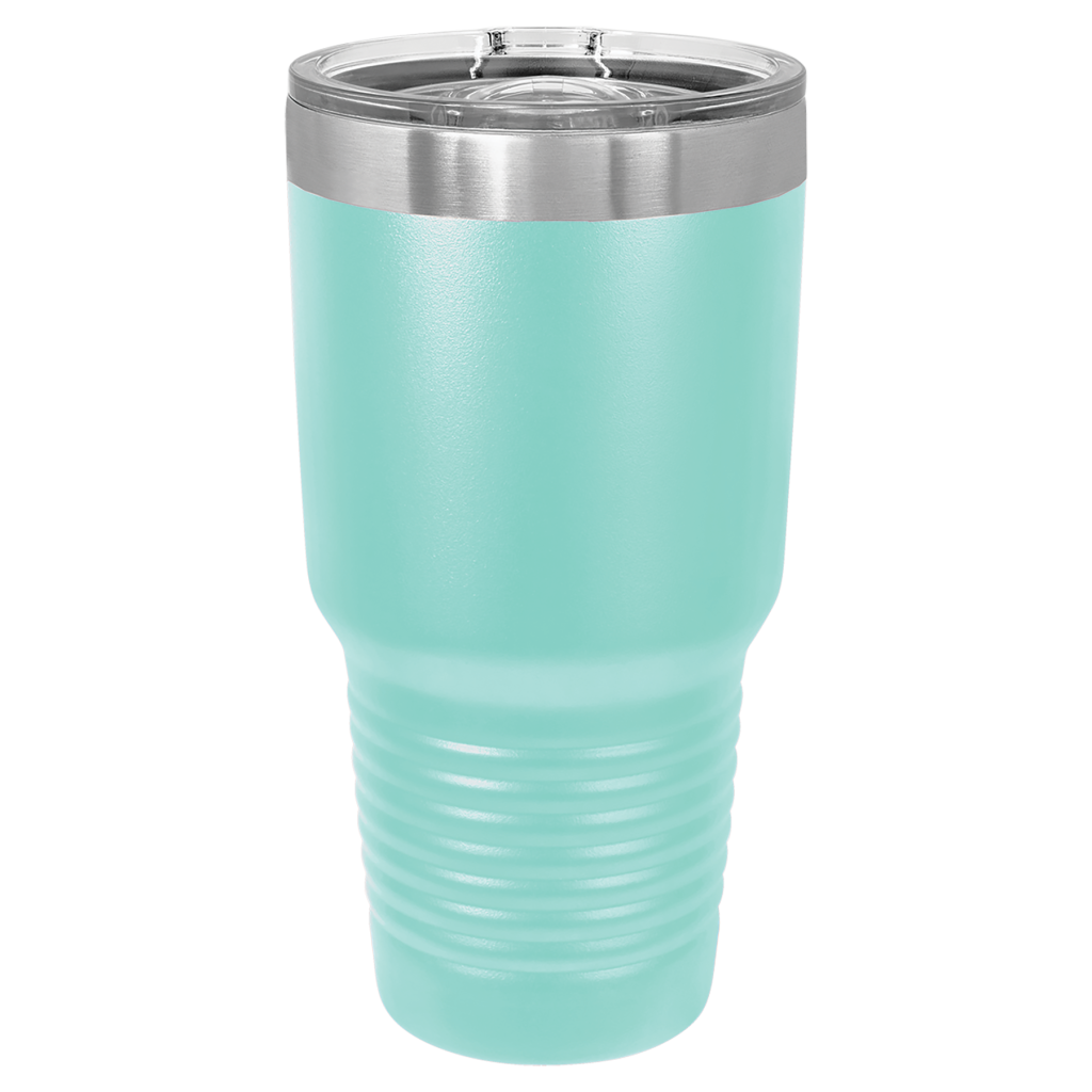 Polar Camel 30 oz. Teal Insulated Ringneck Tumbler with Slider Lid