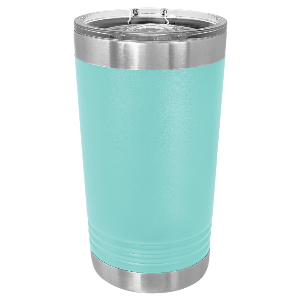 Polar Camel Teal 16 oz. Pint with Slider Lid