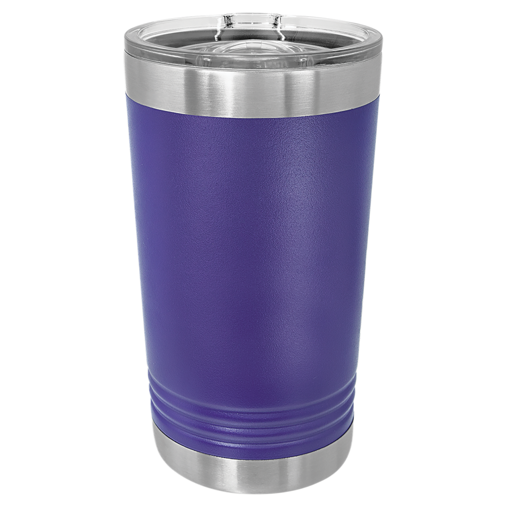 Polar Camel Purple 16 oz. Pint with Slider Lid