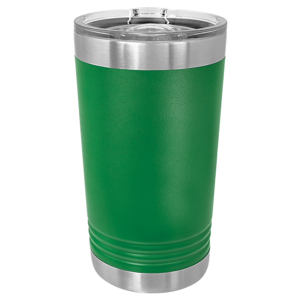 Polar Camel Green 16 oz. Pint with Slider Lid