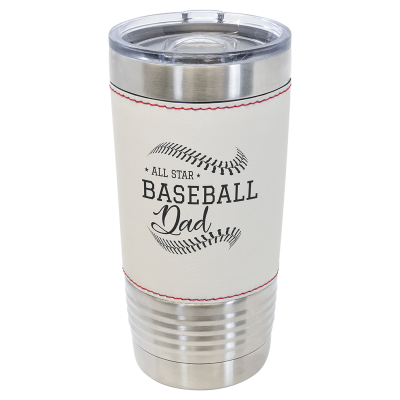 Polar Camel 20 oz. Baseball Tumbler with Slider Lid