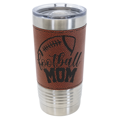 Polar Camel 20 oz. Football Tumbler with Slider Lid