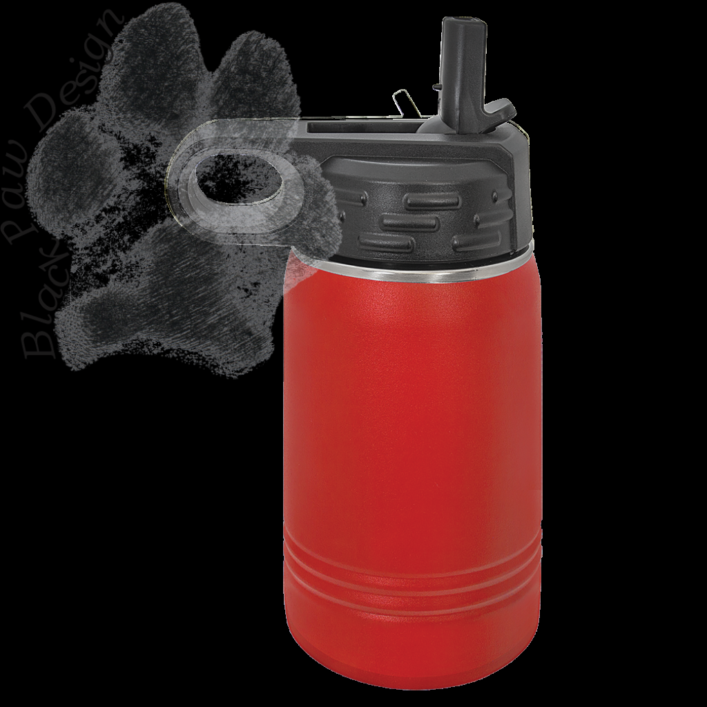 Polar Camel 12 oz. Red Water Bottle