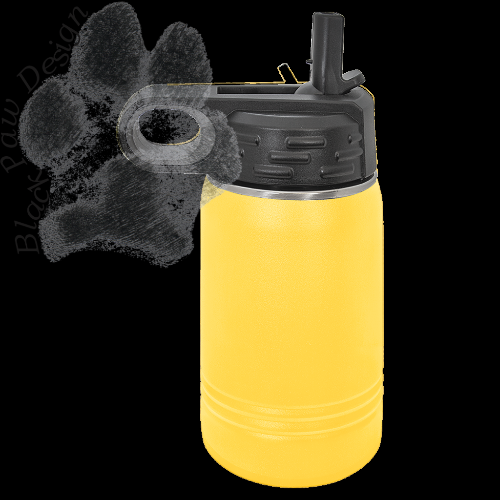 Polar Camel 12 oz. Yellow Water Bottle