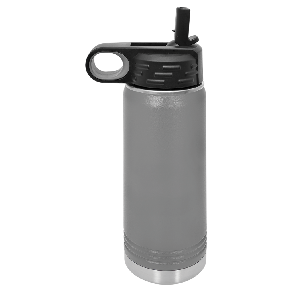 Polar Camel 20 oz. Dark Gray Water Bottle