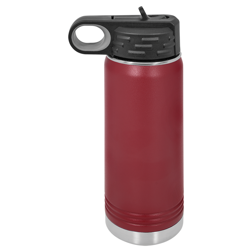 Polar Camel 20 oz. Maroon Water Bottle