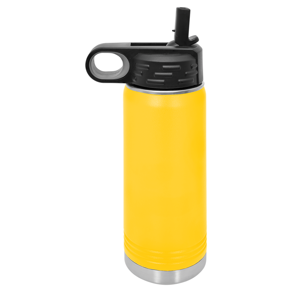 Polar Camel 20 oz. Yellow Water Bottle