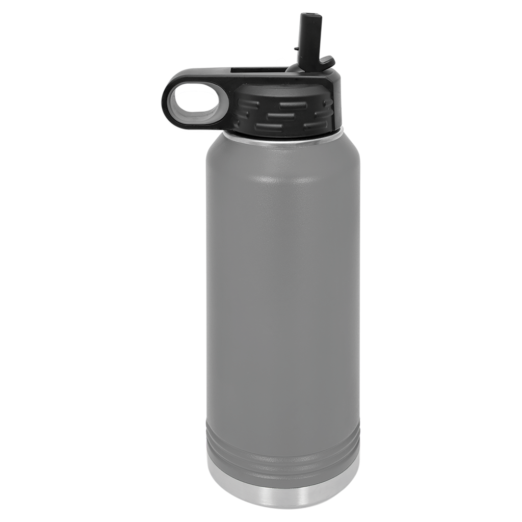 Polar Camel 32 oz. Dark Gray Water Bottle