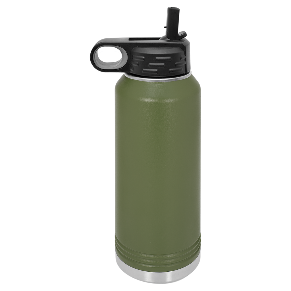 Polar Camel 32 oz. Olive Green Water Bottle