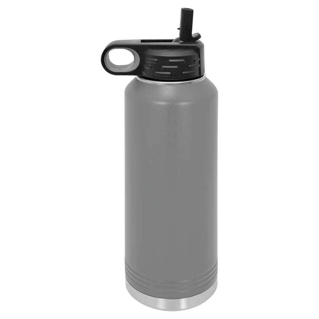 Polar Camel 40 oz. Dark Gray Water Bottle