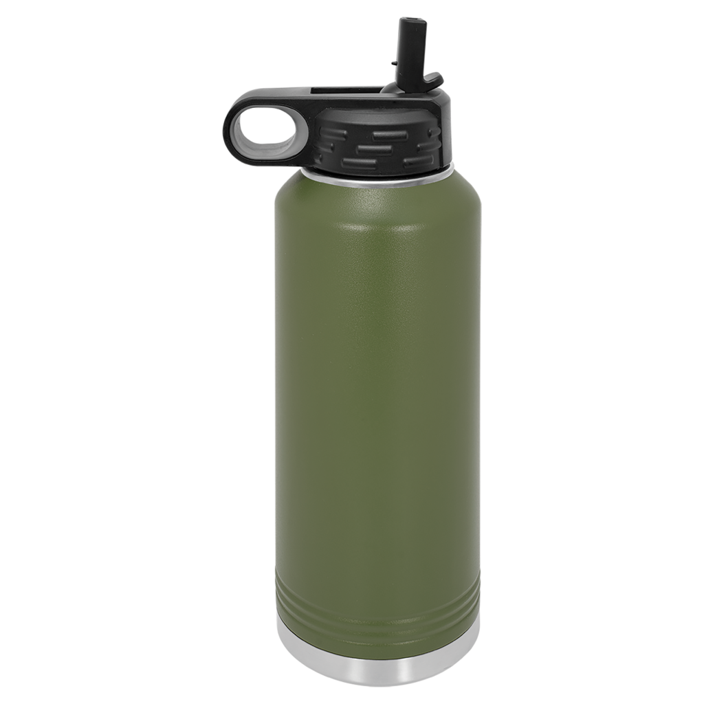 Polar Camel 40 oz. Olive Green Water Bottle