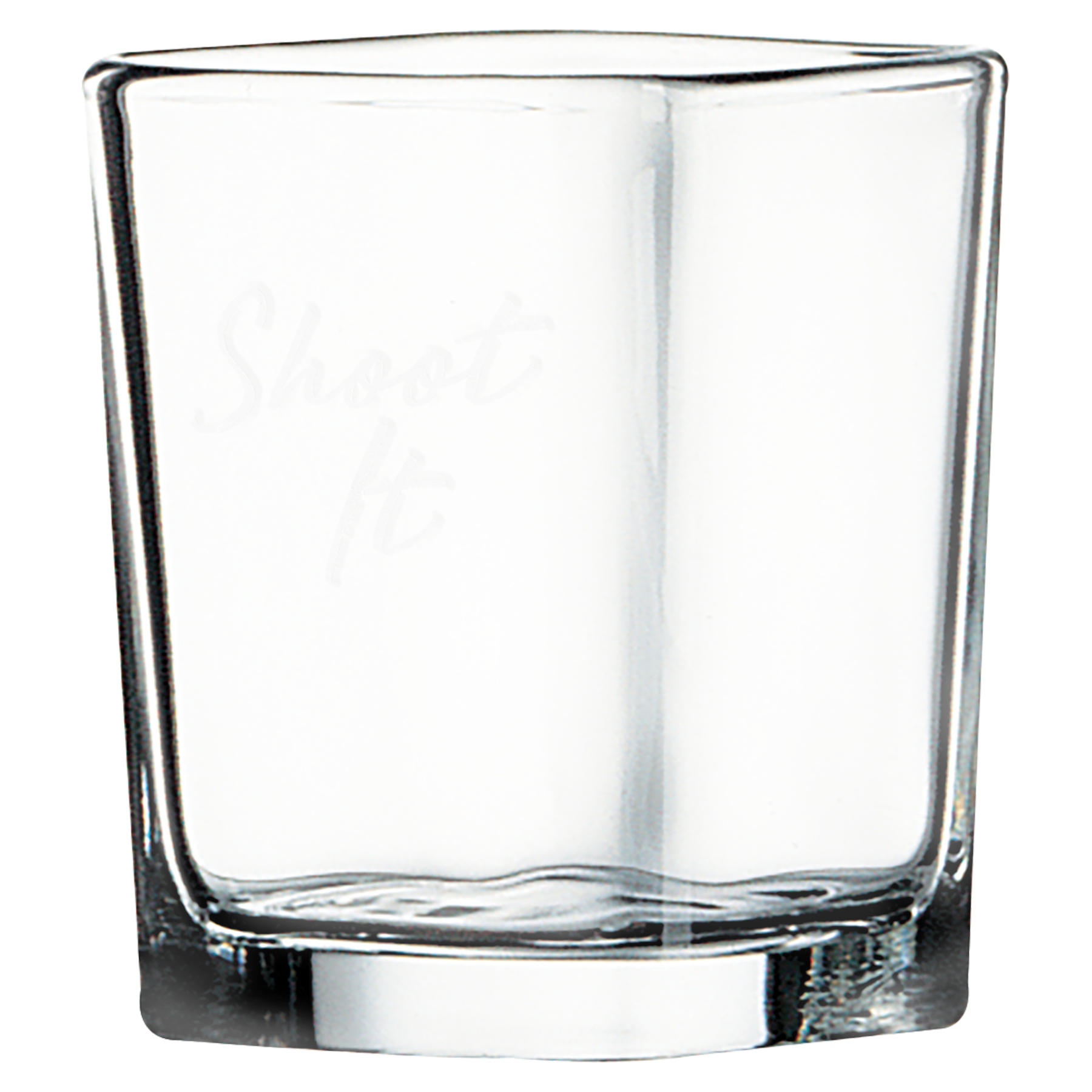 2 1/4 oz. Square Shot Glass