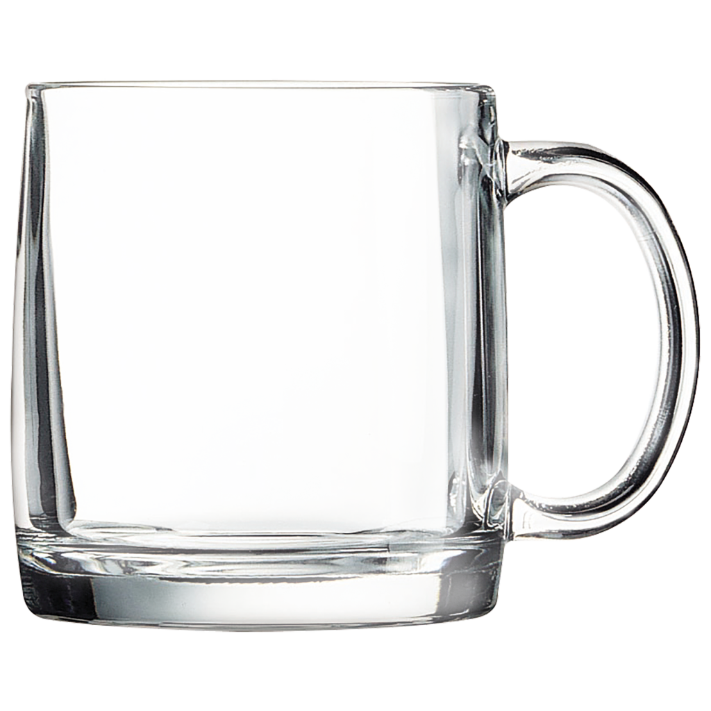 12 1/4 oz. Clear Coffee Mug